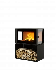 Печь-камин Астов КУБ 3С 800